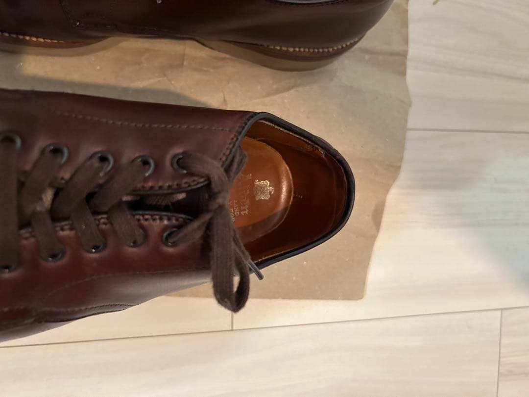 ト*松様 ALDEN オールデン53663クロムエクセルプレーントゥ7D なとり