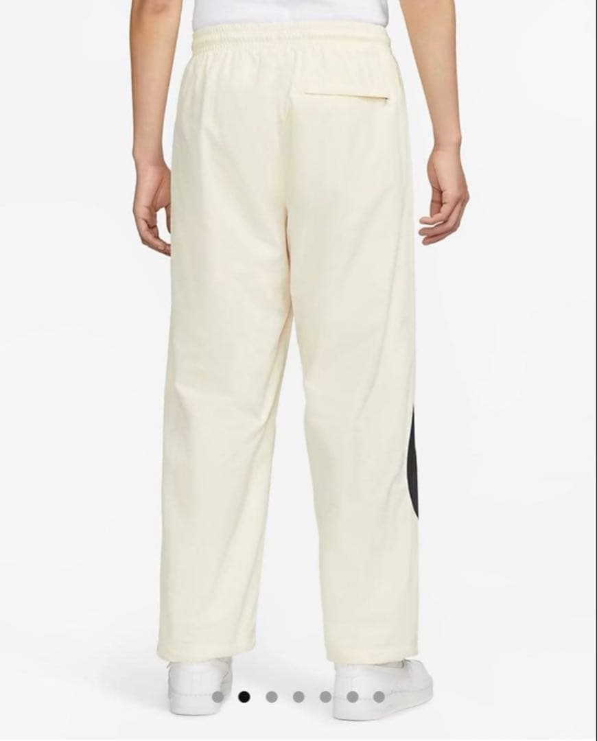 新品 NIKE ナイキ セットアップ アイボリー 上下セットビックロゴ Lサイズ