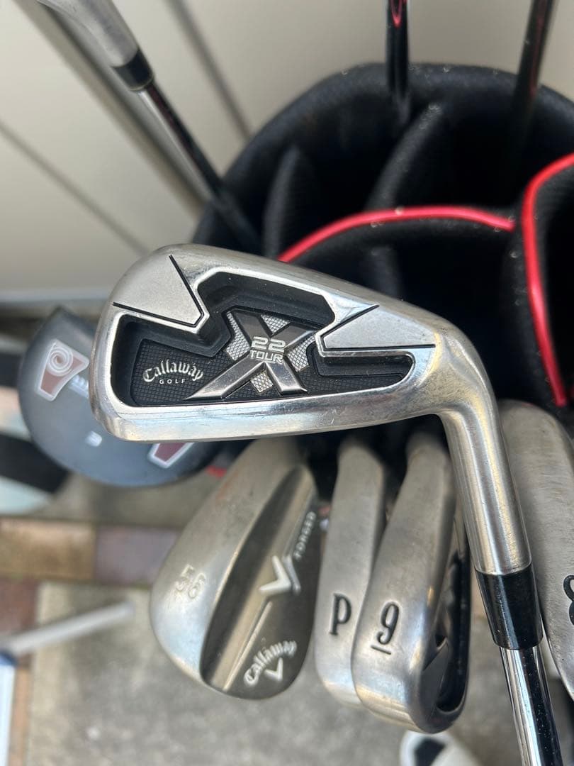 メンズ中古ゴルフクラブセット　そのままコース回れます。
