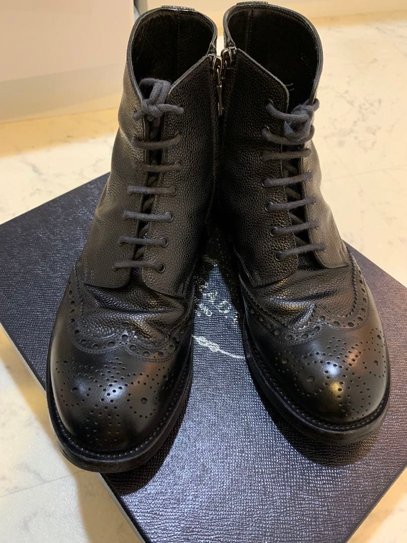 【bb】PRADA プラダ ペブルグレインレザー