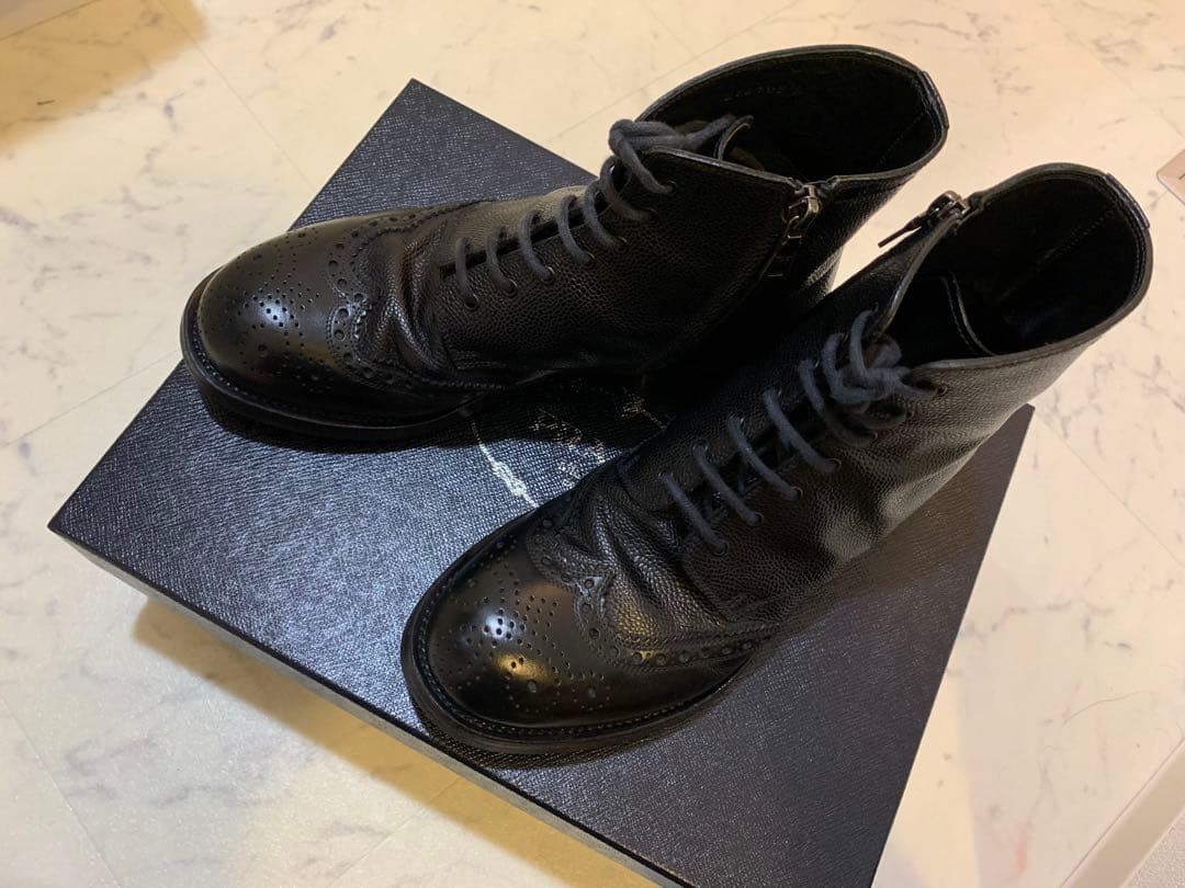 【bb】PRADA プラダ ペブルグレインレザー