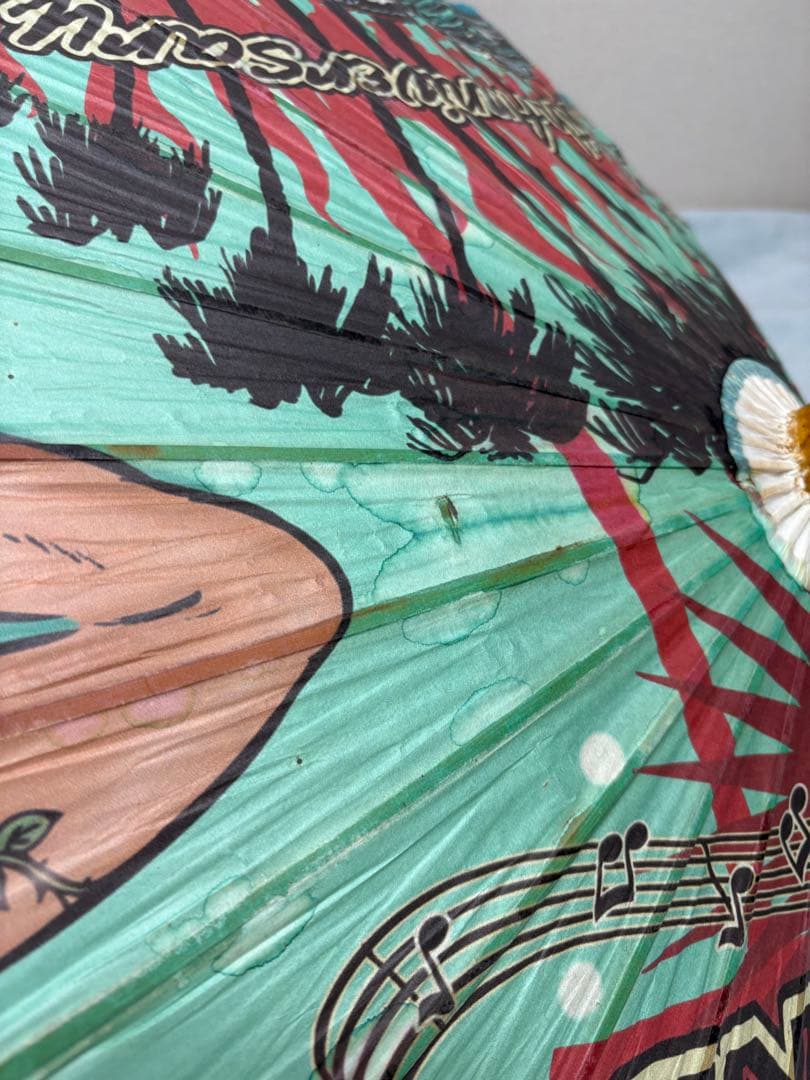 【超希少】ビバラスWeekend 20th Anniversary 日傘 竹