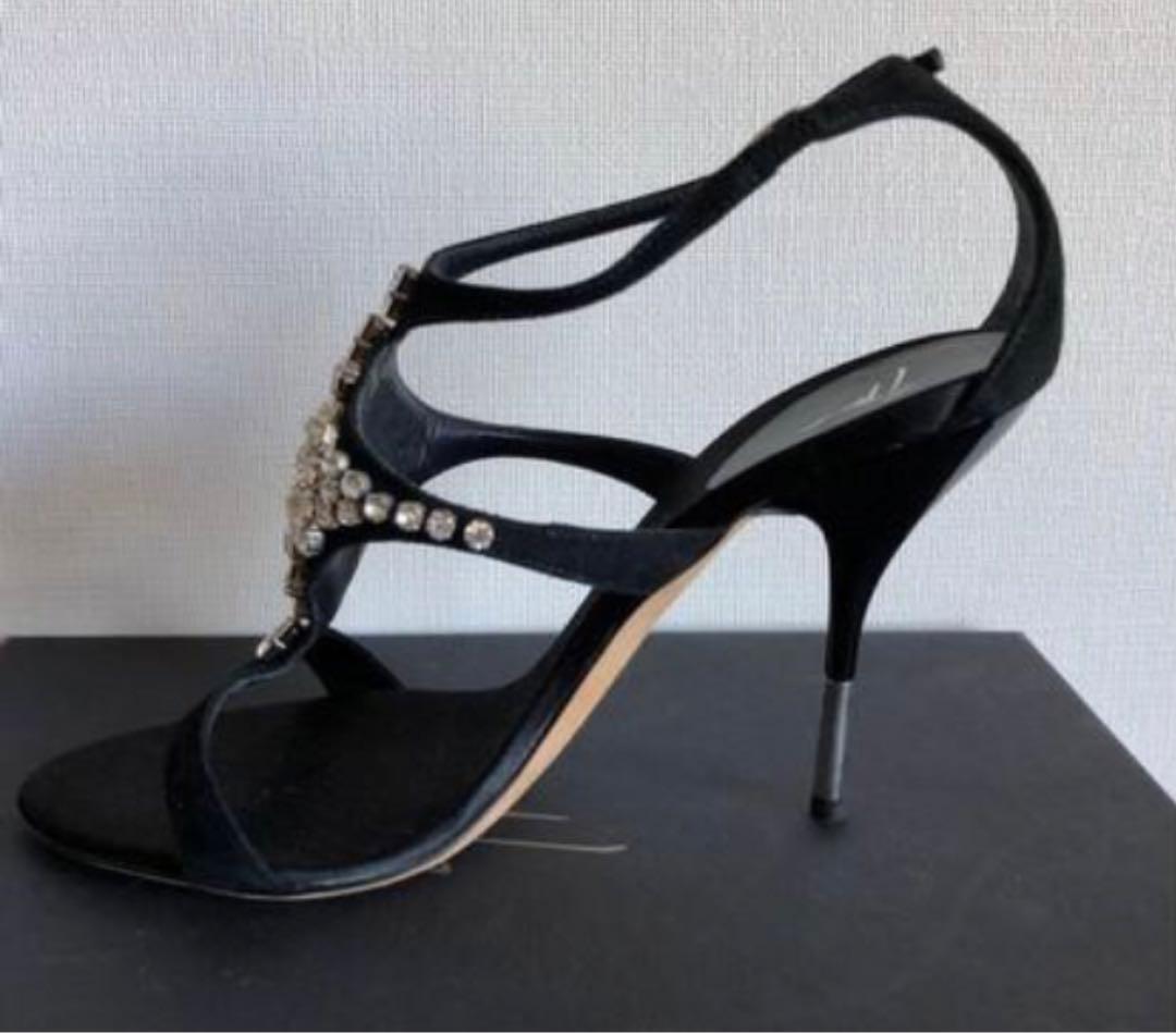 定価14万　新品　ジュゼッペ　ザノッティ＊スワロスキー　ビジュー サンダル　36