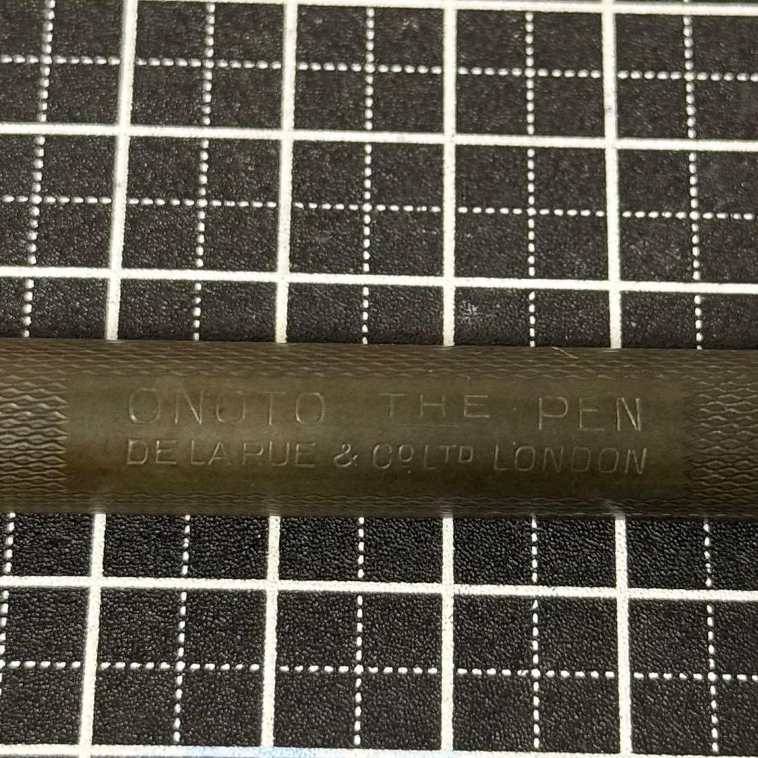 デラルー 万年筆 オノト エボナイト プランジャー式