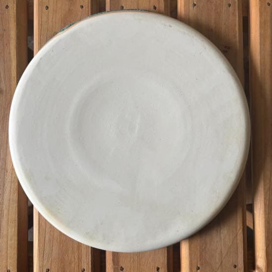 うるま陶器 やちむん 沖縄 お皿 直径23cm 新品未使用