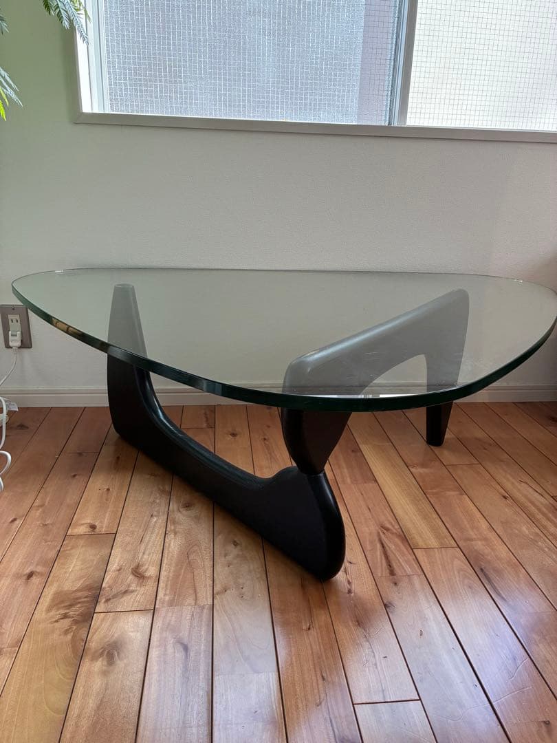 【直接取引限定】大塚家具 イサムノグチ リプロダクト ガラス テーブル
