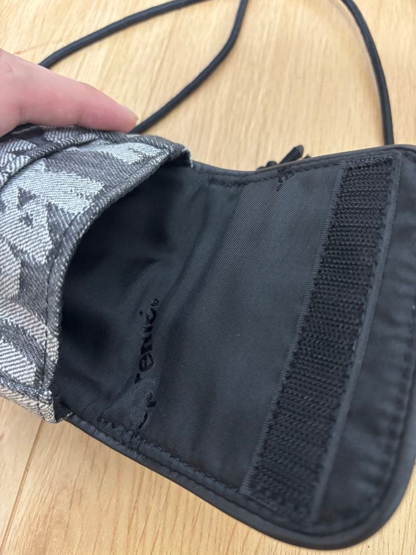 バッグ supreme 22ss Jacquard Denim Neck Pouch