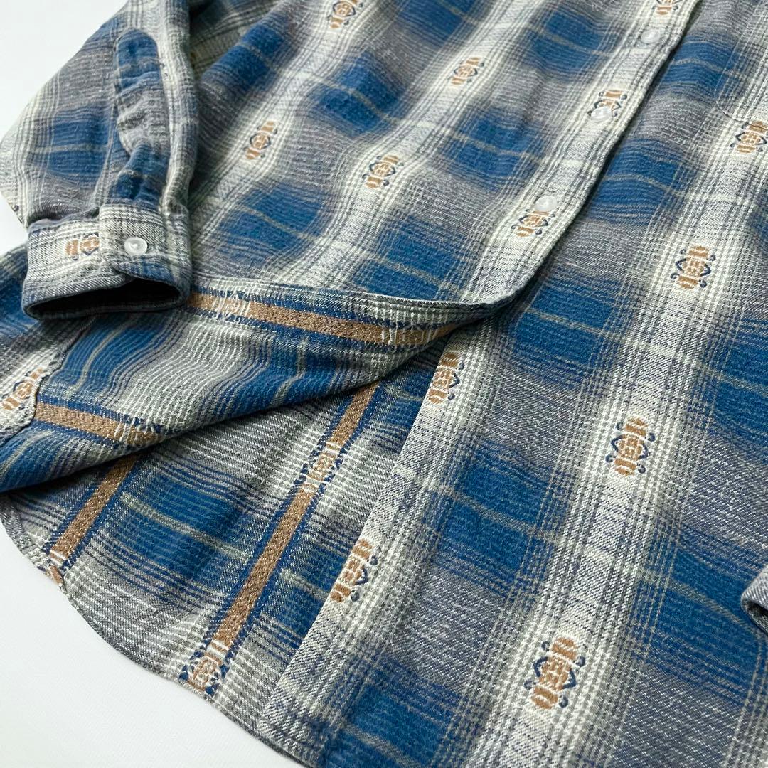 80s L.L. Bean ヴィンテージ フランネルシャツ ネルシャツ USA製