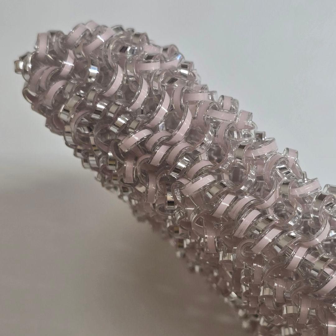 極美品✨アンテプリマ　ミニアトゥーラ/パウダリーピンクシルバー　パールハンドル付