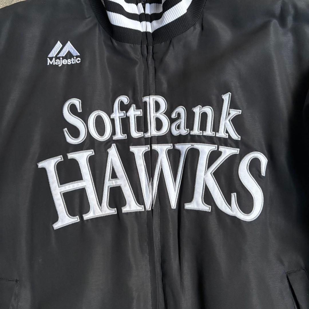 ★SoftBank Hawks★ グランドコート 中綿入り ジャケット