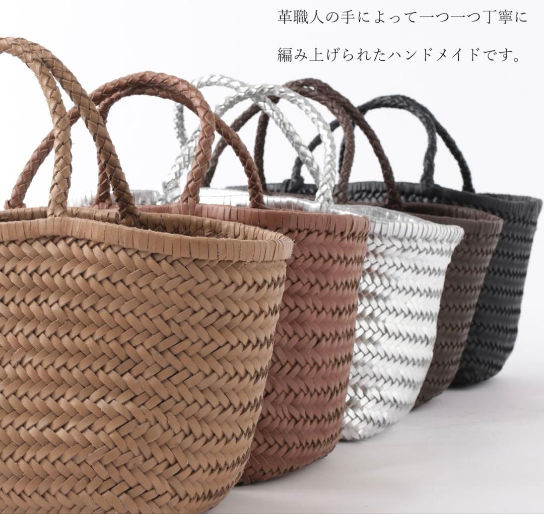 lemoです。バッファローレザー　シルバーカゴバック