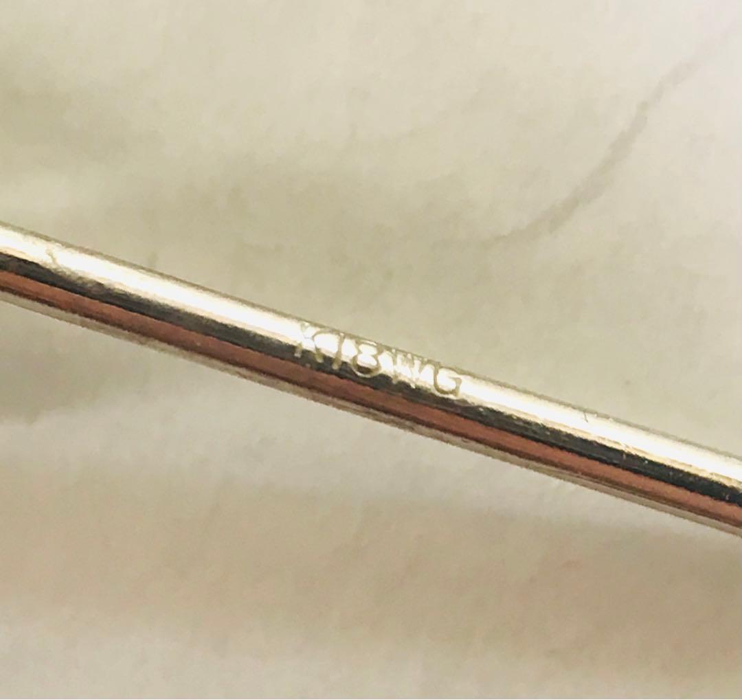 K18 k14ポンテヴェキオ　片耳ピアス　3点セット