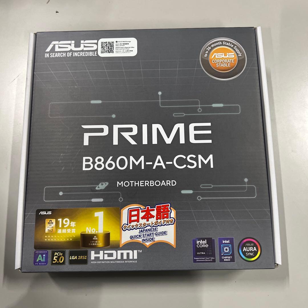 新品・未開封品 PRIME B860M-A-CSM