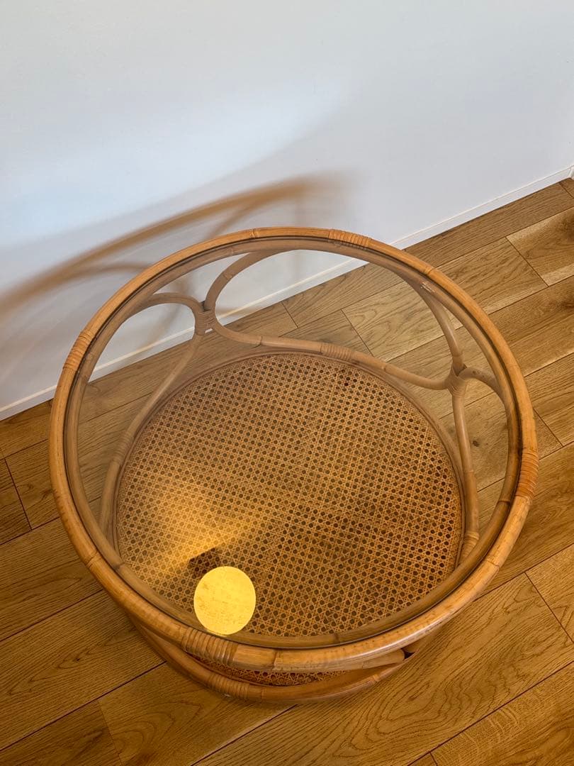 unico ウニコ WEAVA(ウィーバ) ラタン調センターローテーブル