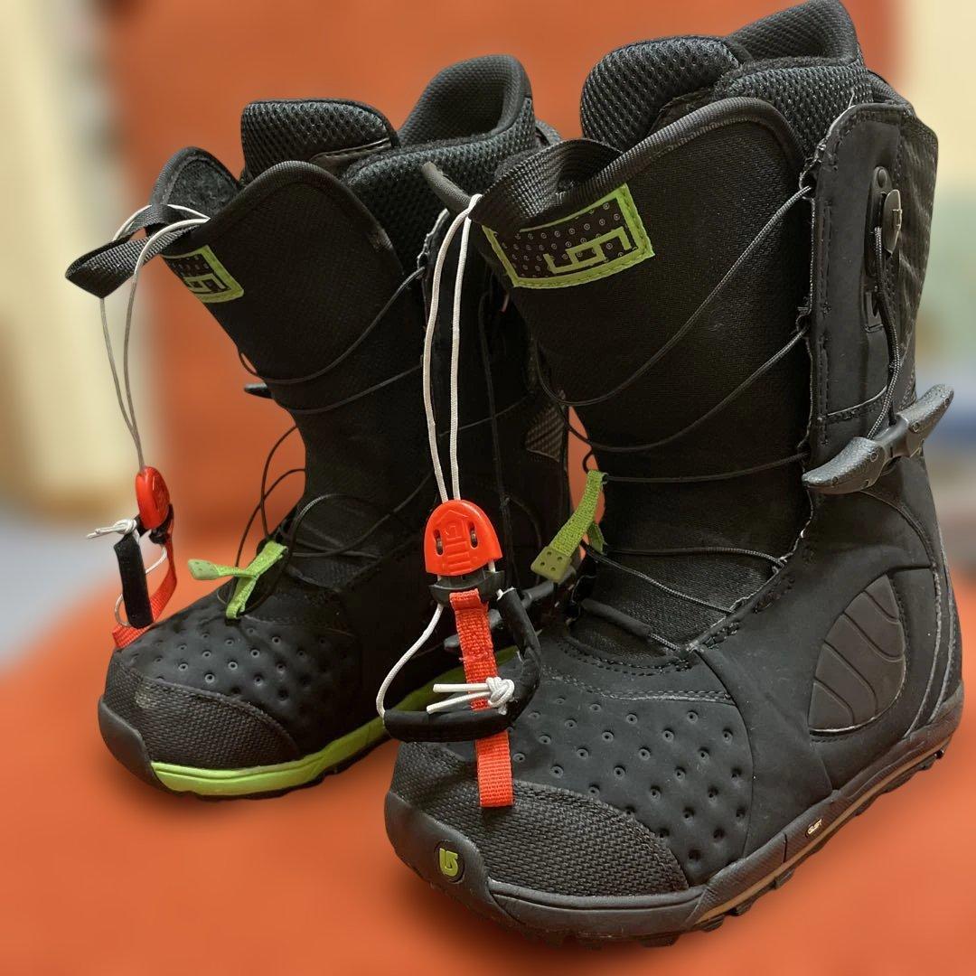 Burton ion 25㎝スノーボードブーツ ブラック/グリーン