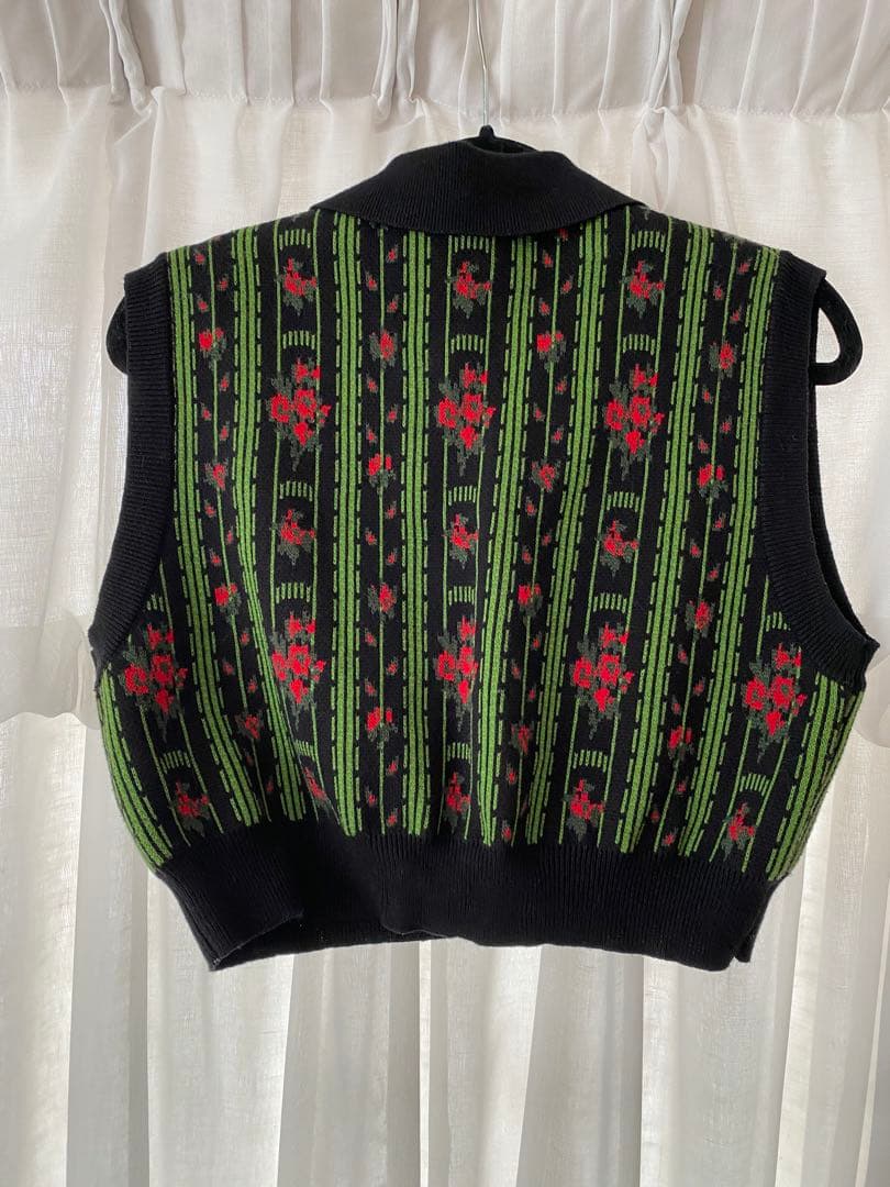 ttt msw 22ss ショート丈　ニットガーデン