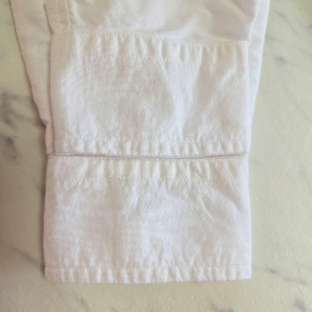 ラルフローレン 白 ホワイト 長袖シャツ ビッグポニー刺繍 L相当