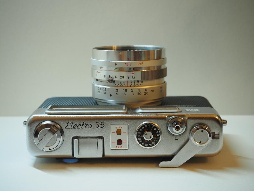 整備済 YASHICA ELECTRO 35 ヤシカコンパクトフィルムカメラ