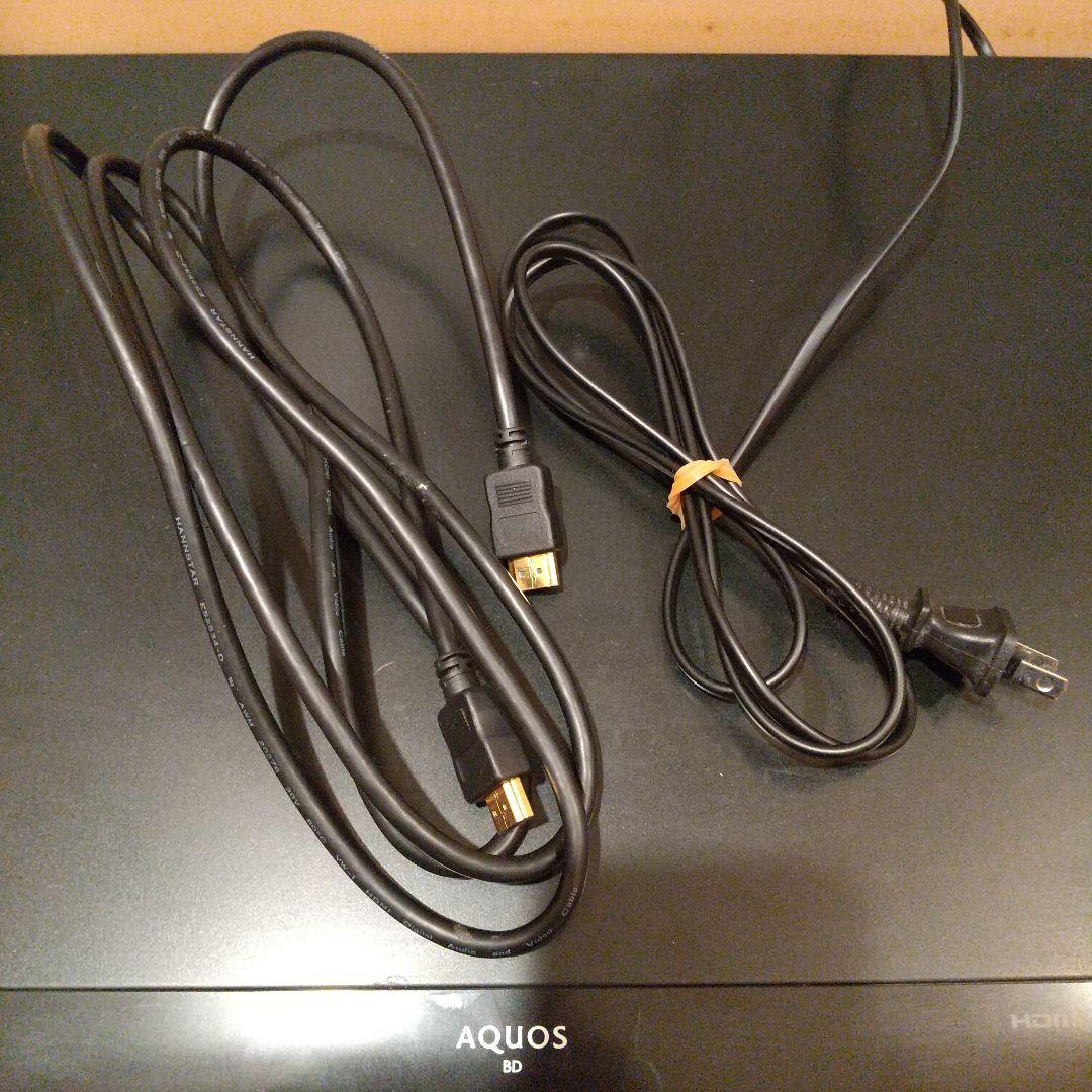 SHARP AQUOS ブルーレイレコーダー BD-HDV22 VHS付き