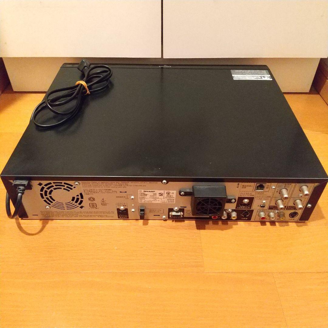 SHARP AQUOS ブルーレイレコーダー BD-HDV22 VHS付き
