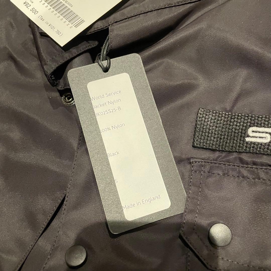 【定価10万円】 オリーシンダー ブラック ミリタリーナイロンジャケット