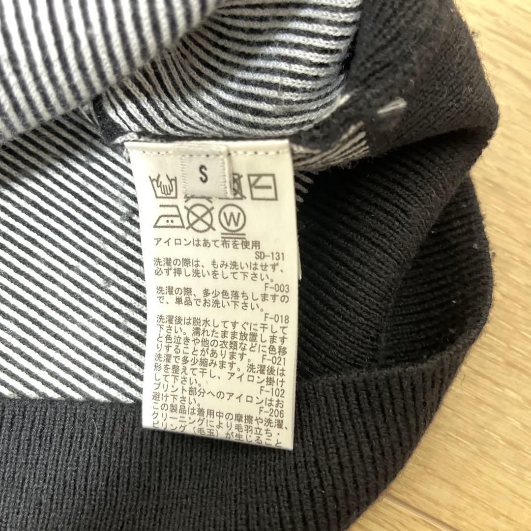 【美品】jun&rope ビックロゴ　ニット　セーター