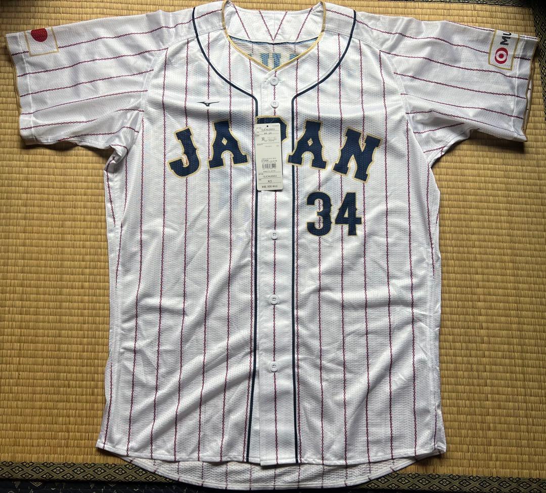 吉田正尚 侍ジャパン 2023 WBC オーセンティックユニフォーム XO