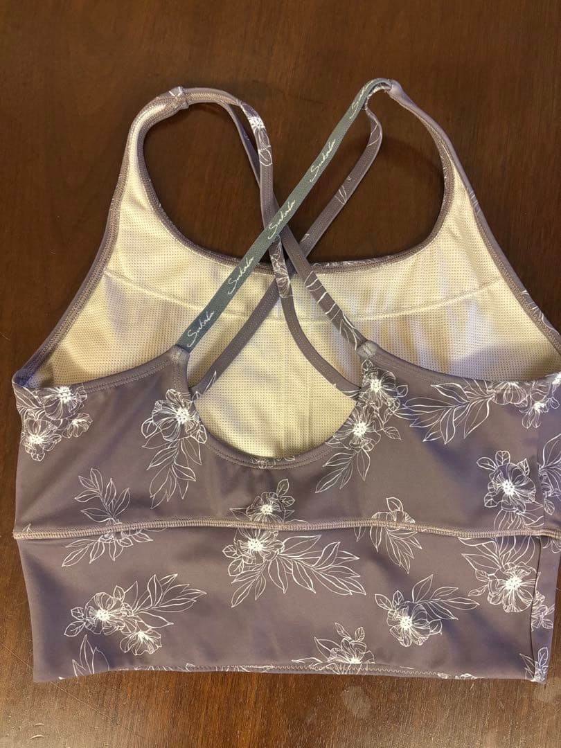 【SUKALA 】ヨガウェア フラワープリントプラトップ&レギンスセットアップ