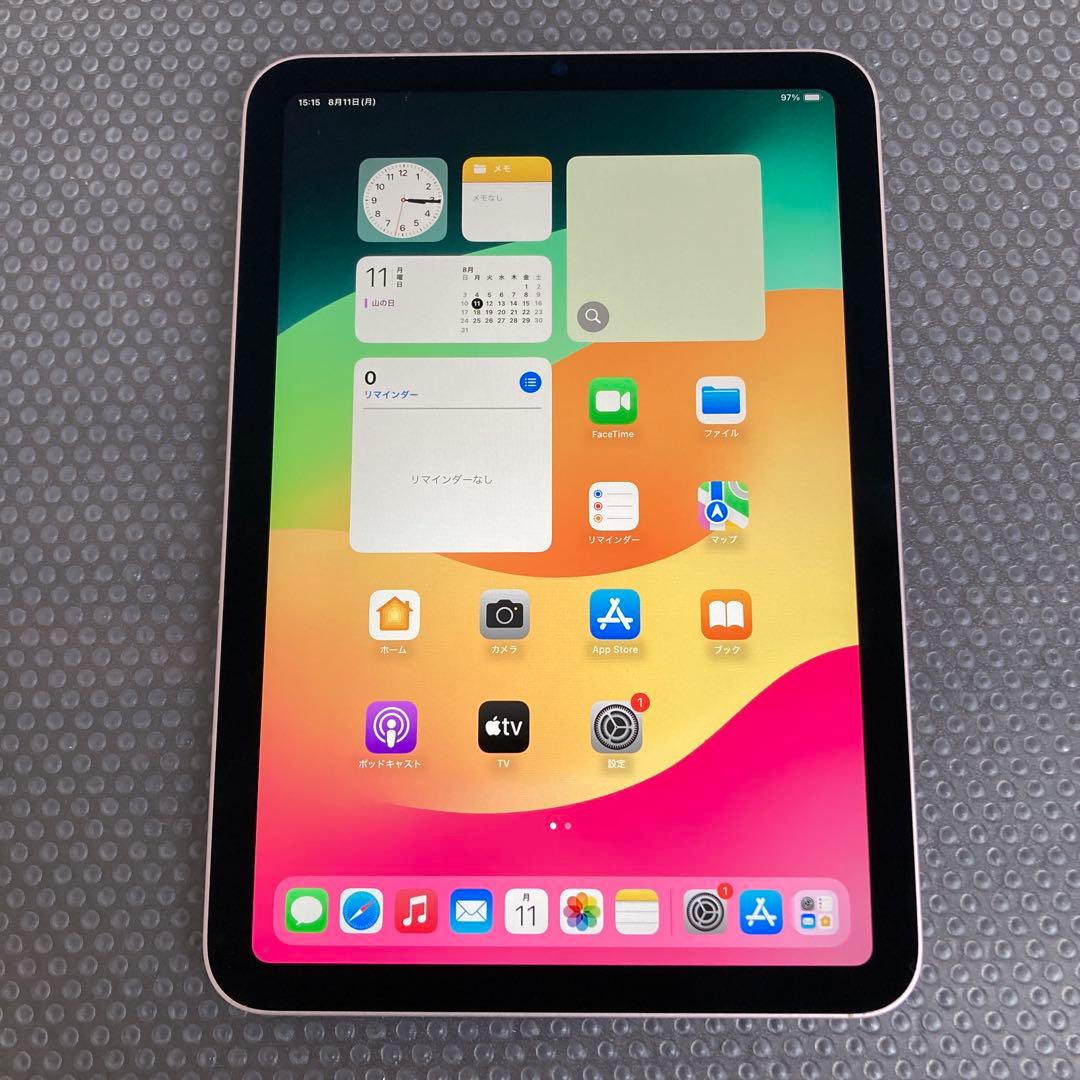 2426【早い者勝ち】美品☆電池新品☆iPad mini6 第6世代 64GB☆