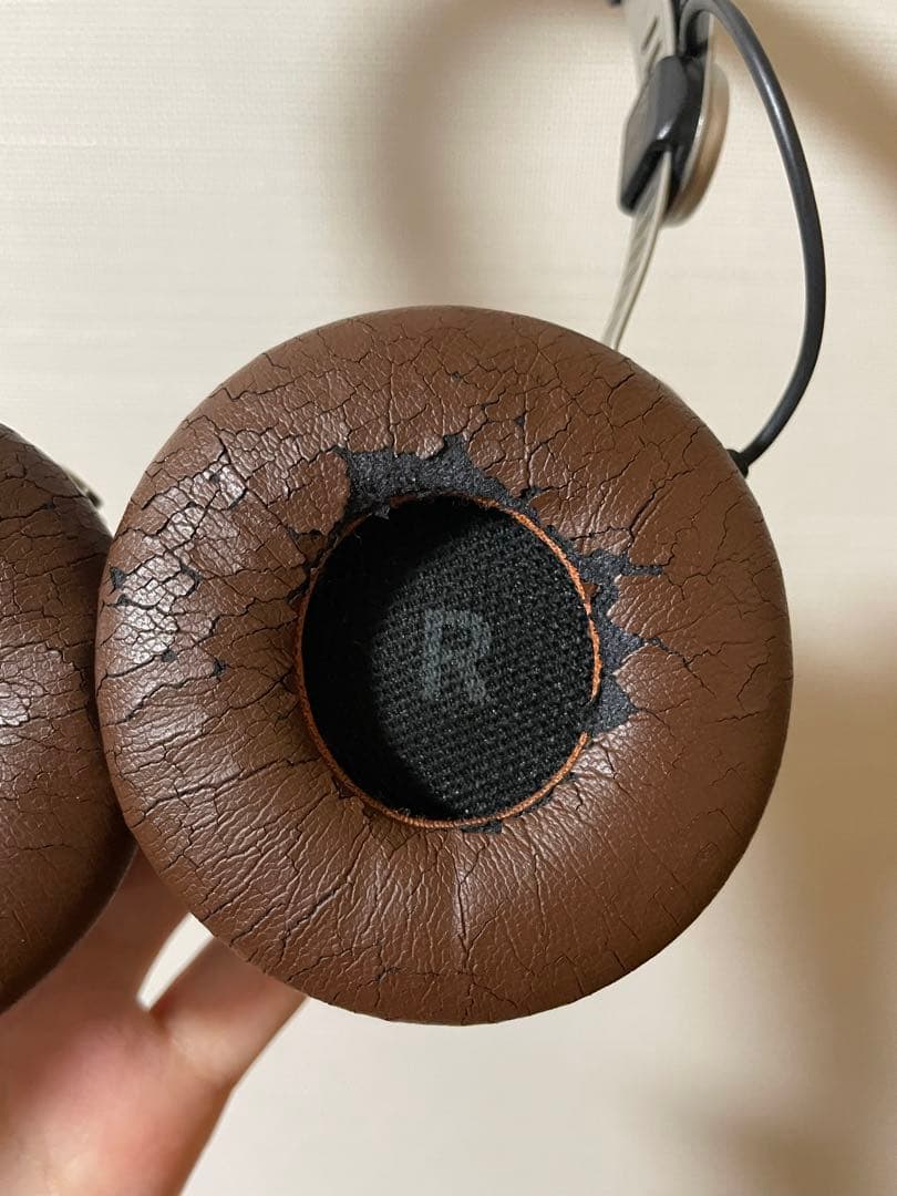 (動作不良有り)beyerdynamic ワイヤレスヘッドホン ブラウン