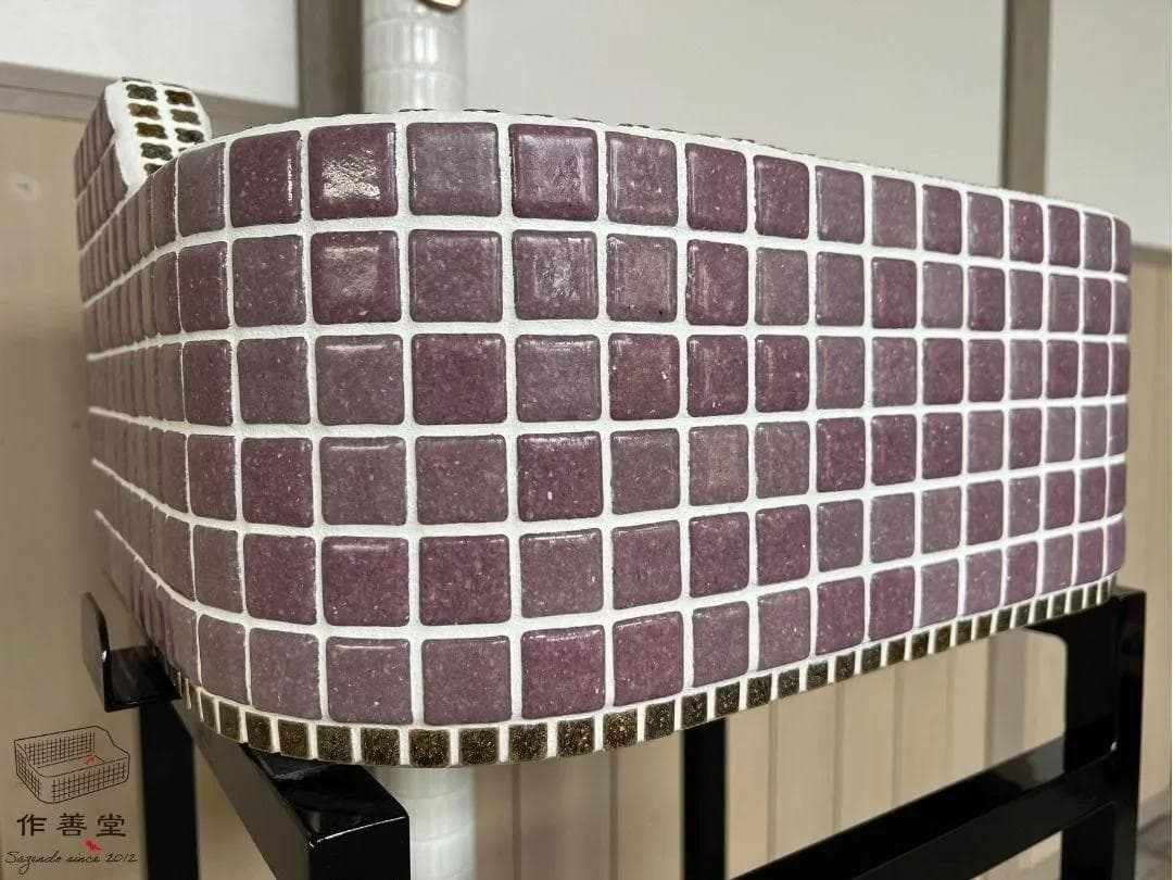 作善堂タイルシンク流し台　美濃焼タイルシンク　タイル流し　ＸＳサイズ　5048