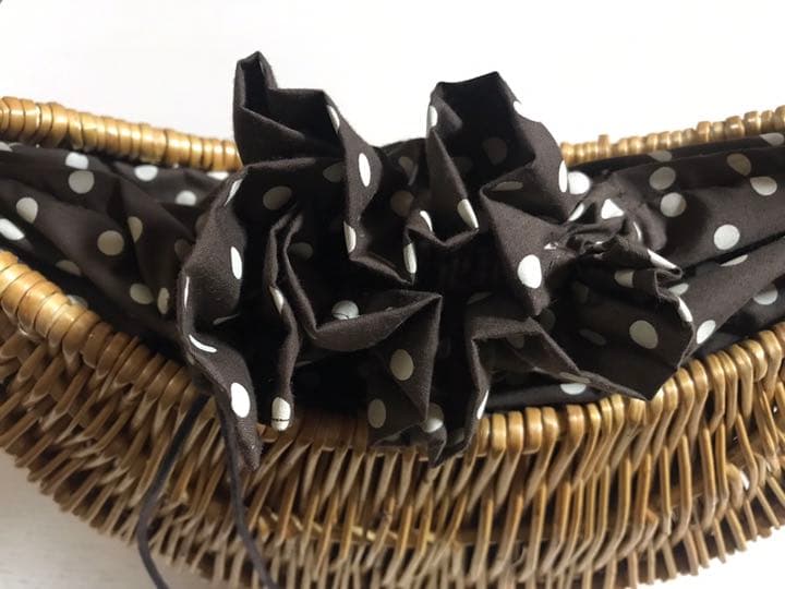 かごバッグ バスケット 美品　送料無料