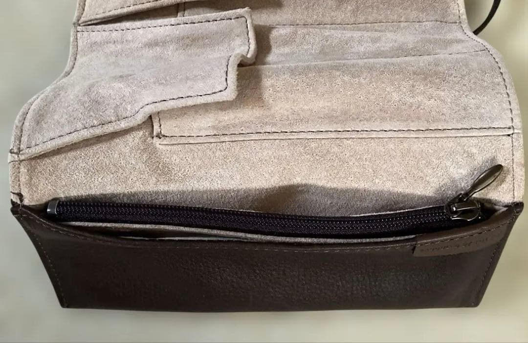 【新品】Penserble 高級レザー ペンケース ダークブラウン ギフト用