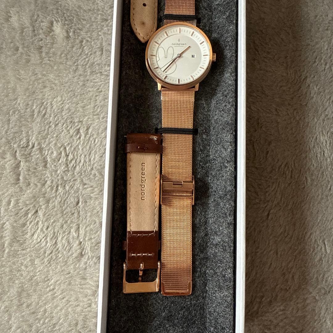 ノードグリーン 日本限定ミッフィー コラボ腕時計