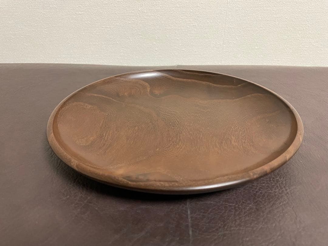 大野昭和斎　干菓子盆　共箱　共布　栞　木工　人間国宝　茶道具