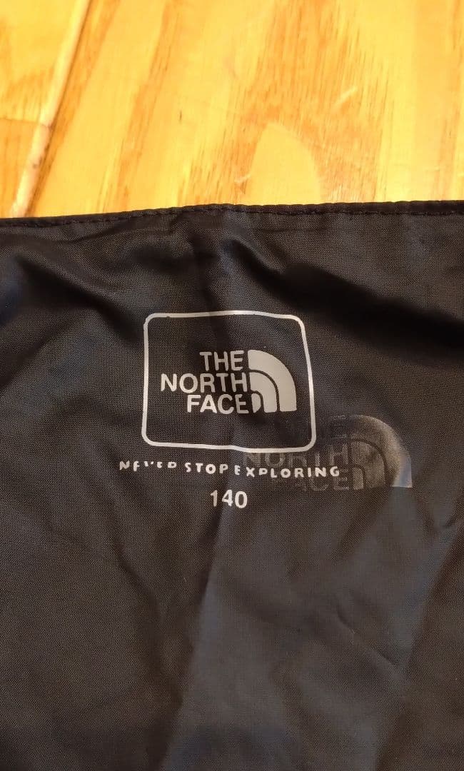 ノースフェイス　スクープジャケット、スクープビブのセット　140cm