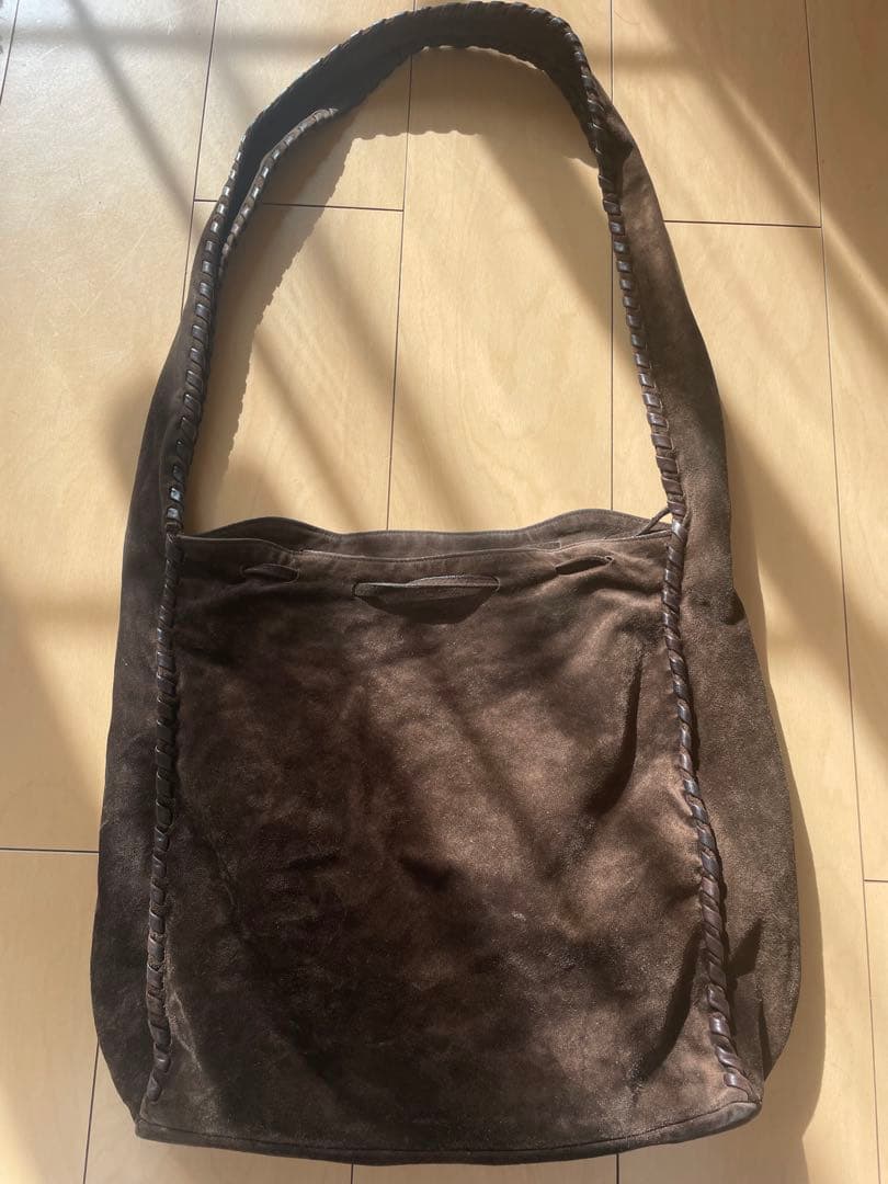 PRADAプラダ 90年代　ヴィンテージ スエード ショルダーバッグ イタリア製