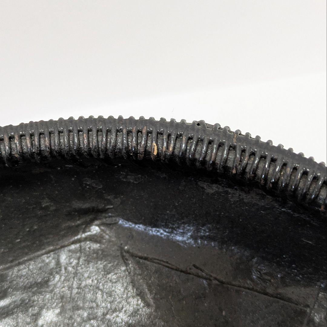 八角炭斗　底八角形　唐物写　炭篭 中古　箱無し