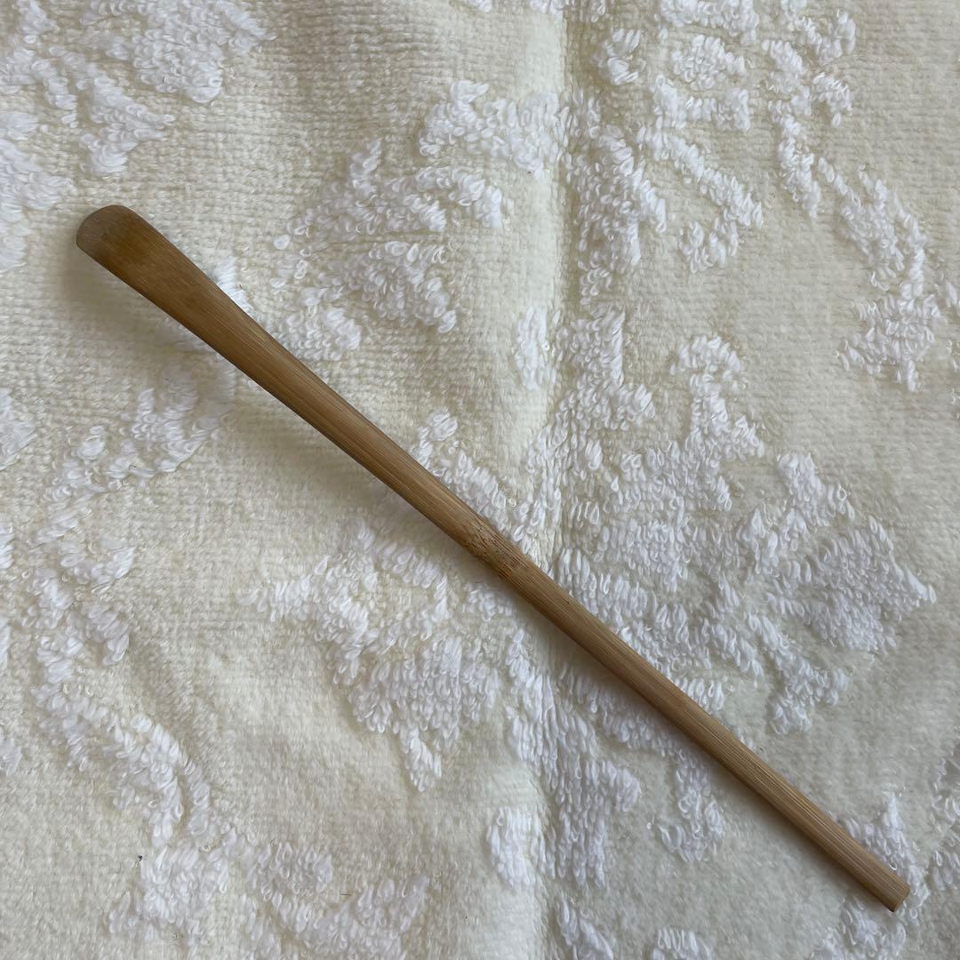 康斎作茶杓　裏千家　宗古　裏松舎