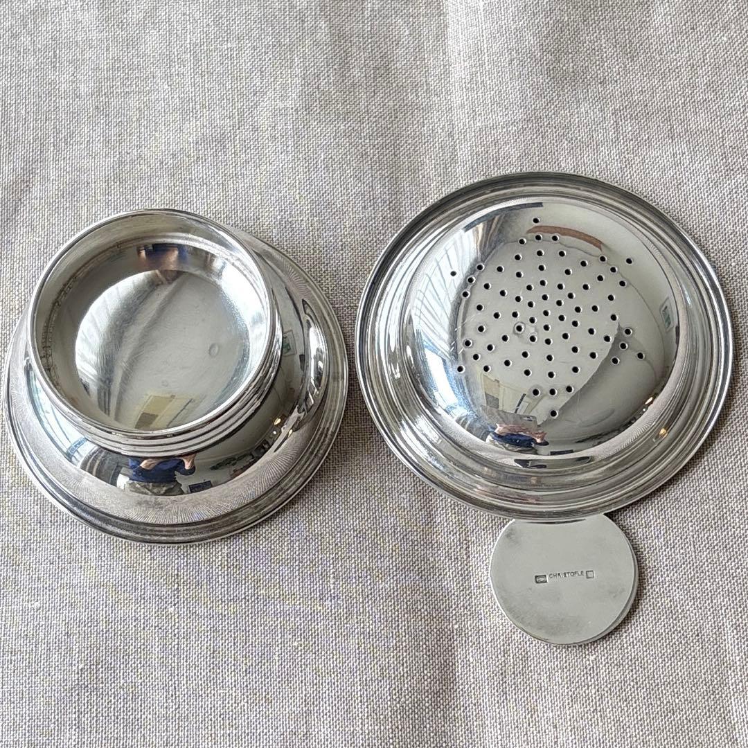 クリストフル　ティーストレーナー　茶漉し