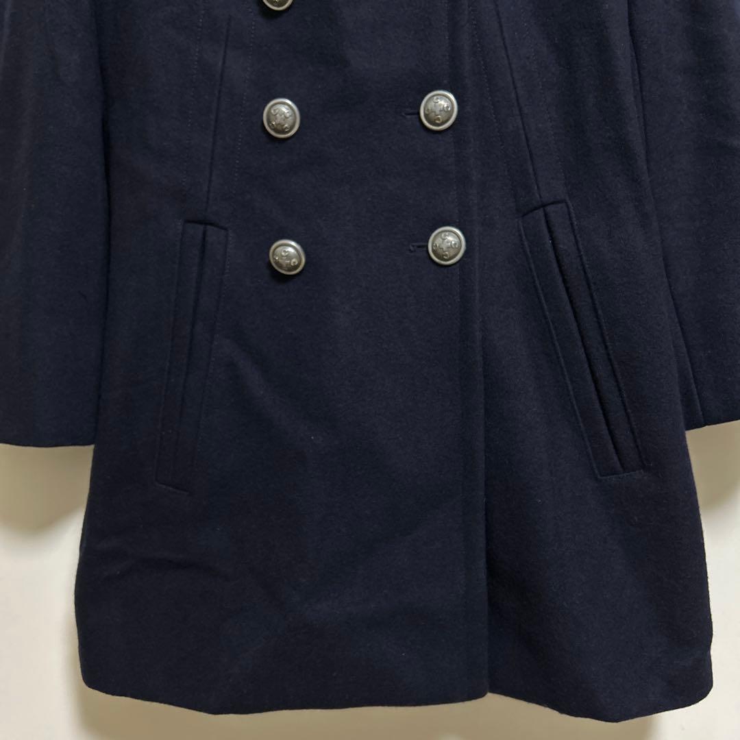 モスキーノ MOSCHINO ウール ピーコート イタリア製