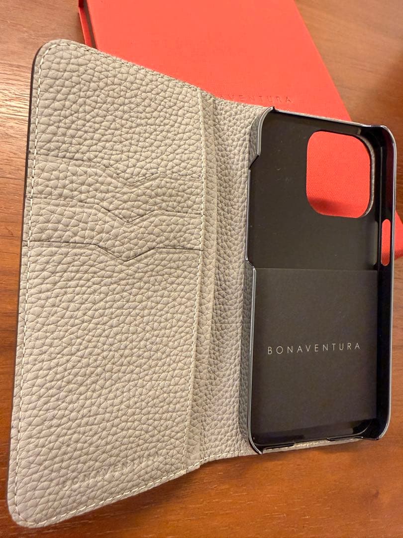 BONAVENTURA iPhone14pro チャコール×トゥルーグレー