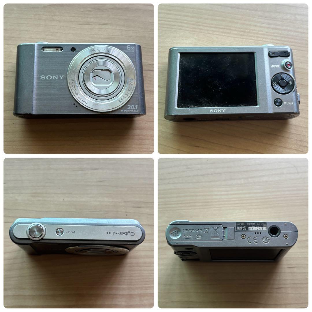 ソニー 富士フィルム ジャンクカメラ 3セット DSC-T20 W810 F11
