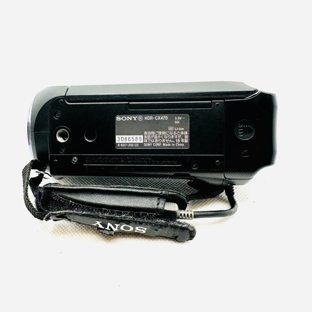 SONY ビデオカメラ HDR-CX470 ブラック