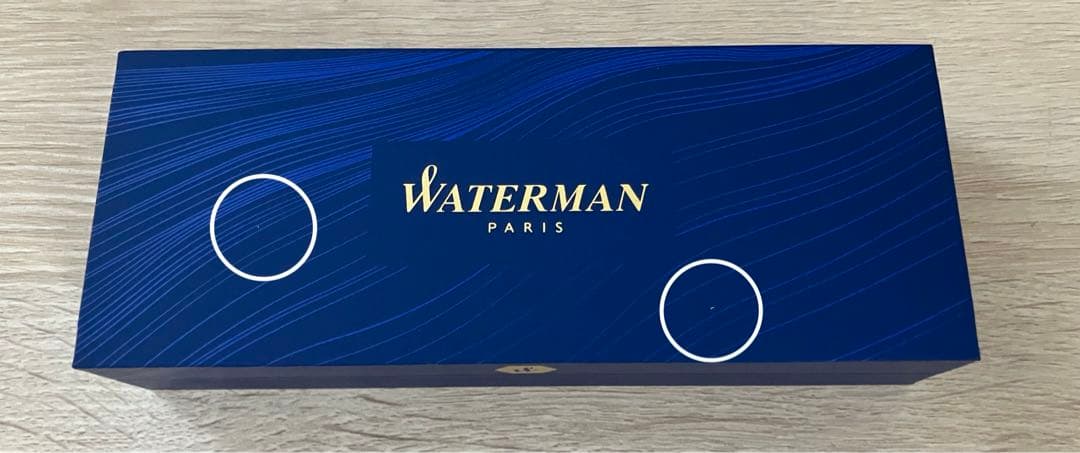 WATERMAN ウォーターマン ボールペン　ブラック　シルバー