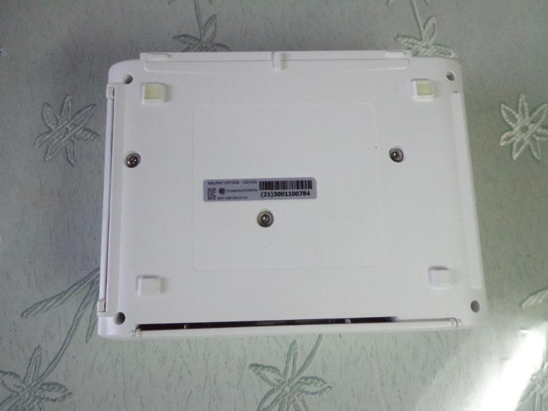 【ほぼ新品】Canon SELPHY CP1200 ホワイト 写真プリンター