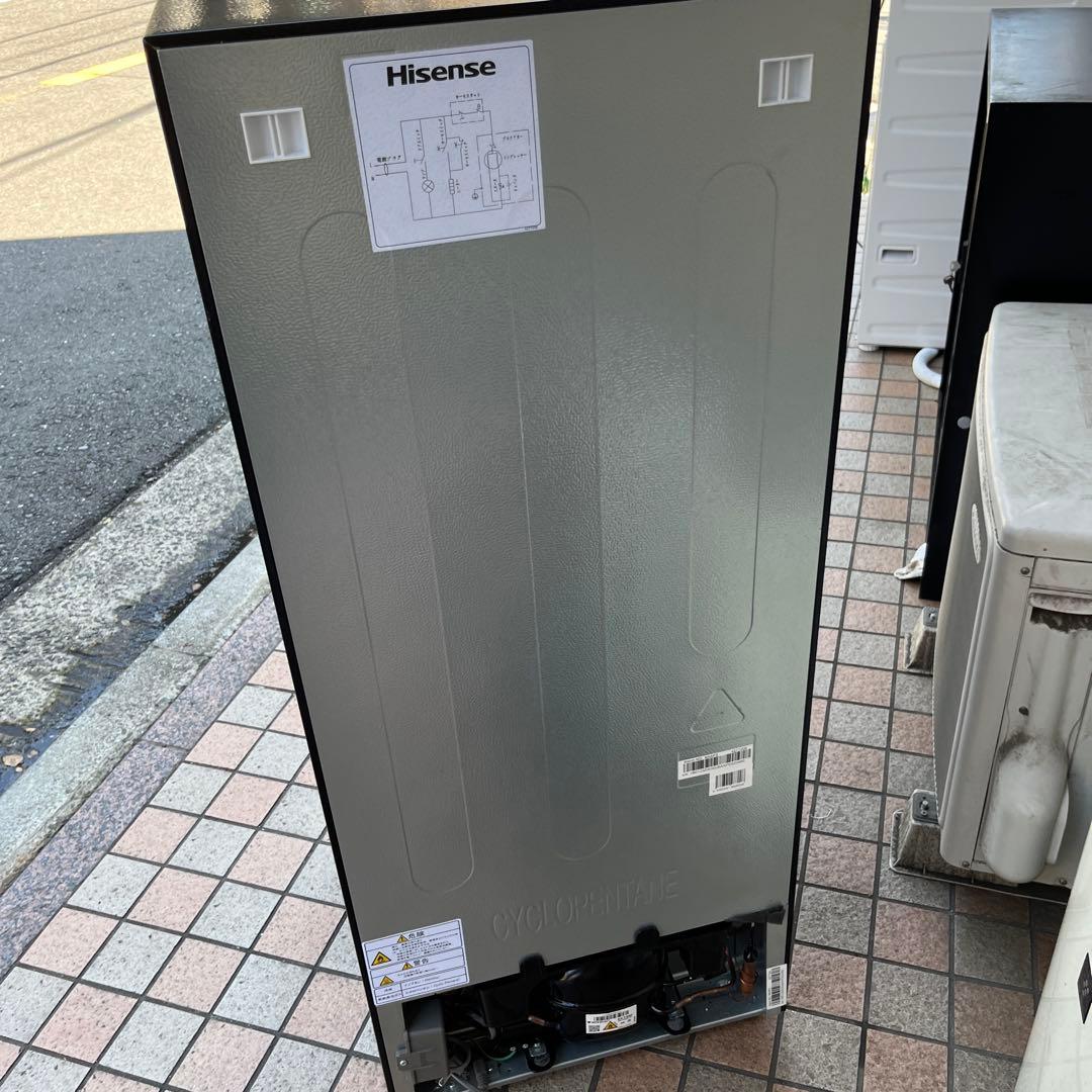 ハイセンス 2024年製 124L 冷蔵庫