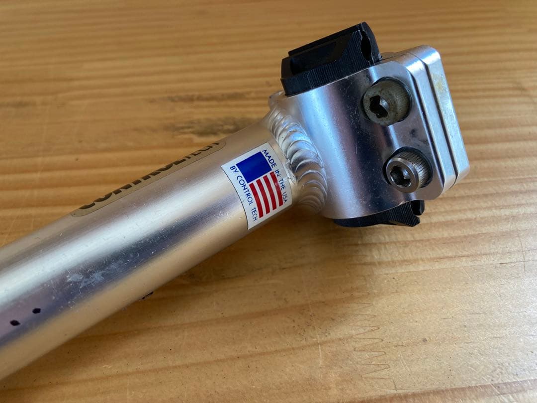 27.0mm CONTROL TECH シートポスト 全長350mm オールド