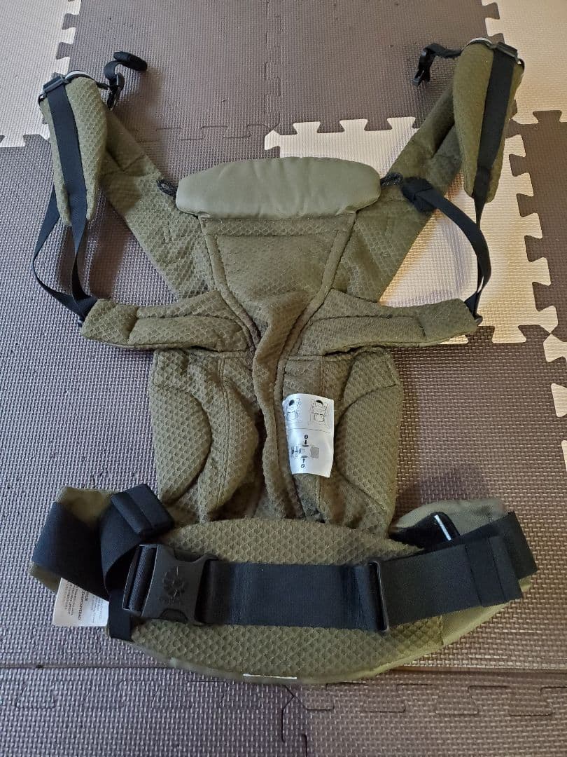 エルゴ　オリーブグリーン 抱っこ紐 メッシュ素材