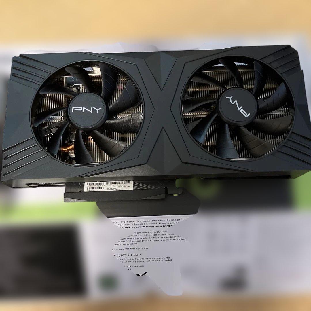 グラフィックボード・グラボ・ビデオカード PNY GeForce RTX 4070 Super 12GB